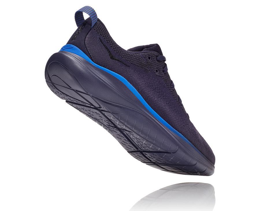 Tenis Hoka One One Masculino Azul Marinho - Hupana Flow - 573-WQNYHU